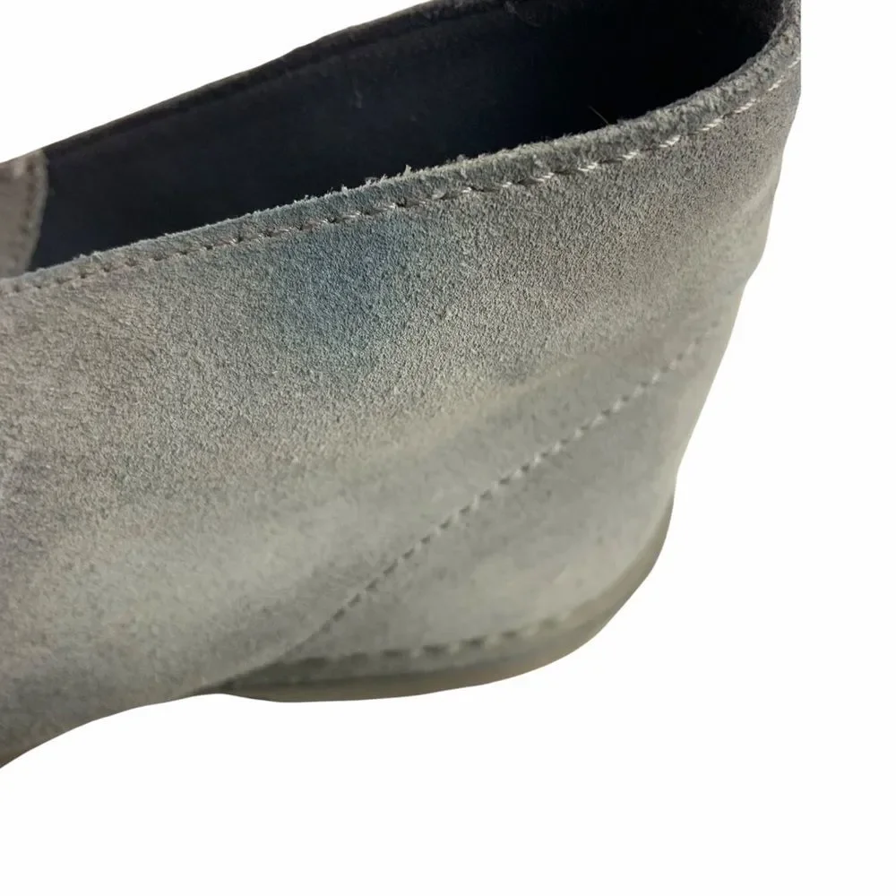 Clarks Gray Suede Chukka Boots